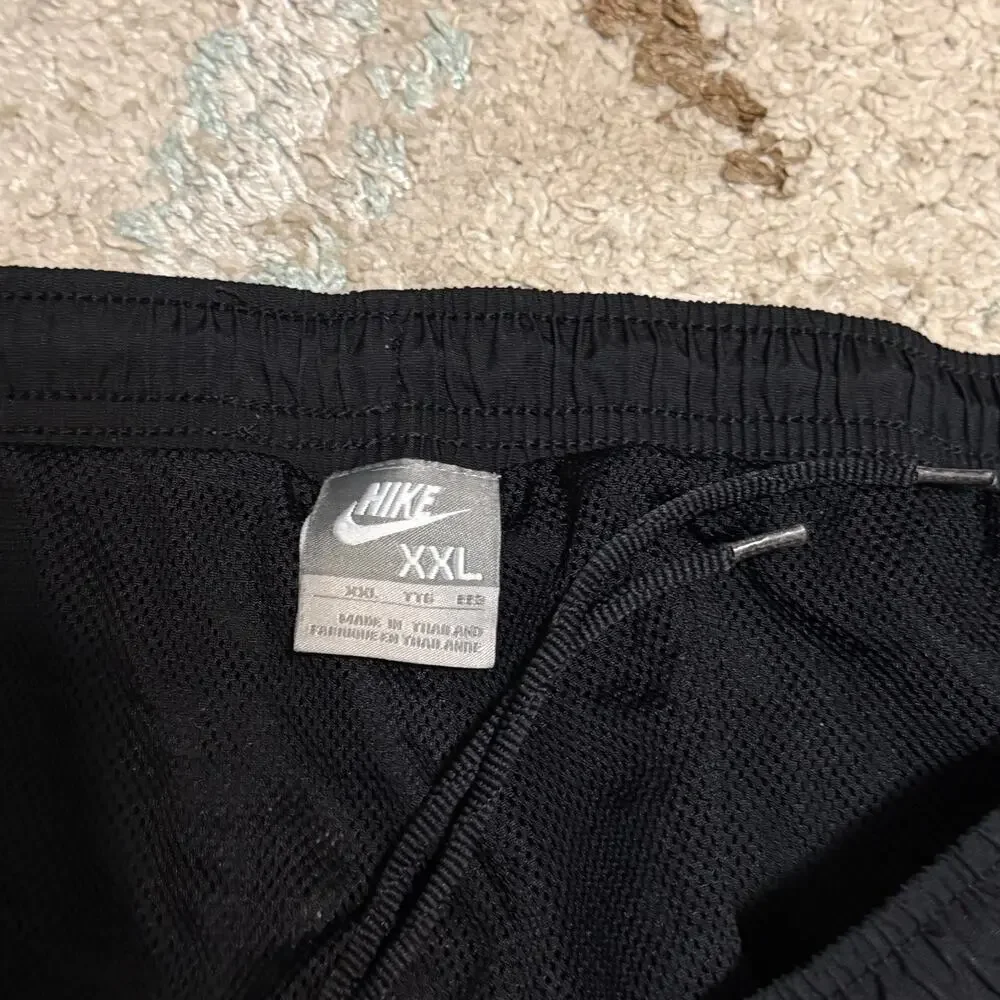 Vintage 2000s Nike Track Pants Size 2XL Black/Gray Y2K
